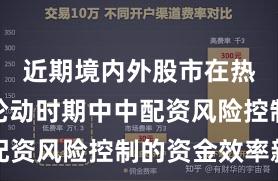 近期境内外股市在热点快速轮动时期中中配资风险控制的资金效率新