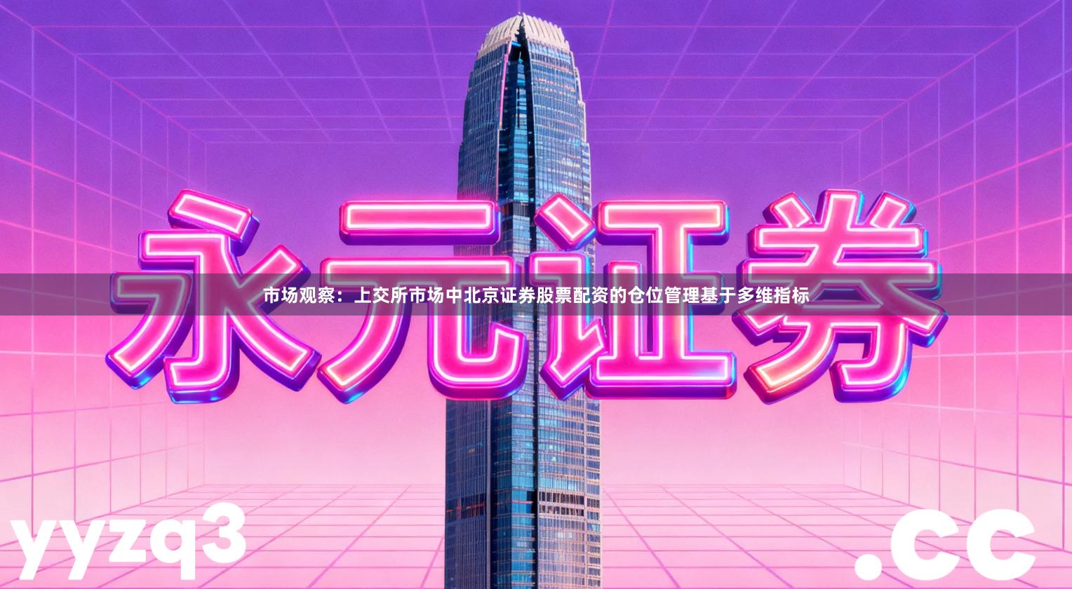 市场观察：上交所市场中北京证券股票配资的仓位管理基于多维指标
